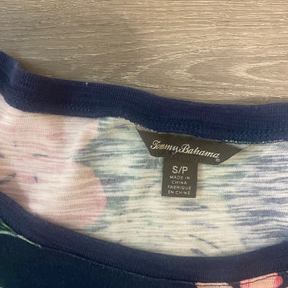Tommy Bahama Navy Floral dress size Small - Picture 3 of 7